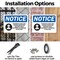 Signmission Hazardous Noise Area Hearing OSHA Notice Sign, Plastic, 10in W x 7in L, 2PK OS-2PACK-NS-P-710-L-13321 - alternate 2